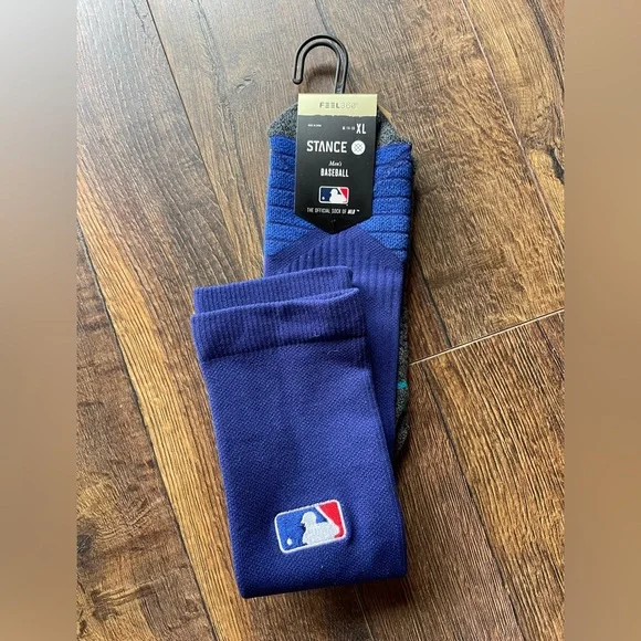 🛜 NWT 🛜 Stance MLB Men's Baseball Socks, Blue XL - Picture 5 of 5